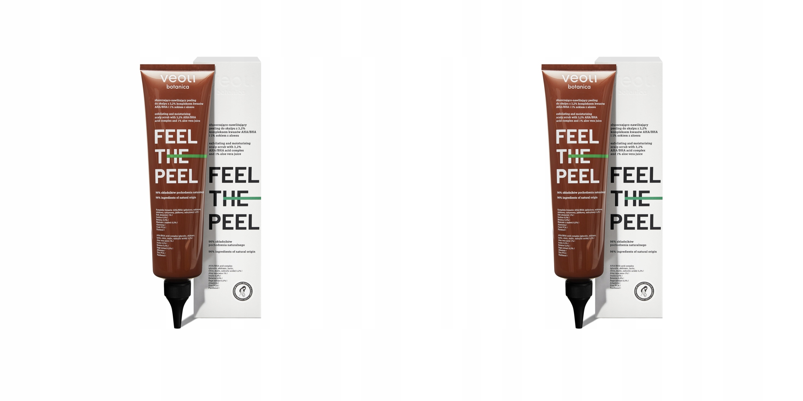 Feel the Peel złuszczająco-nawilżający peeling do skóry głowy