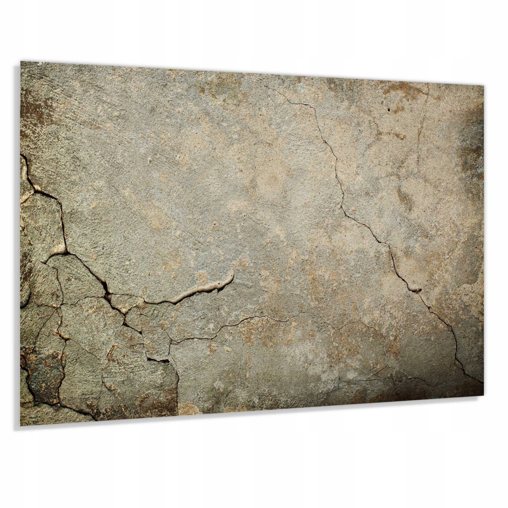 Panel szklany hartowany 60x40 Pęknięty beton