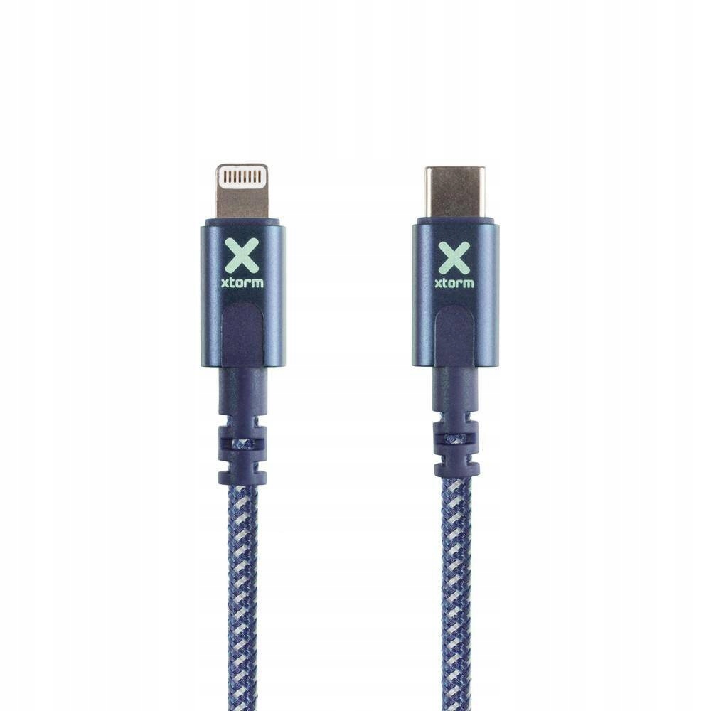 XTORM Kabel USB-C - Lightning MFI (1m) niebieski Kolor niebieski