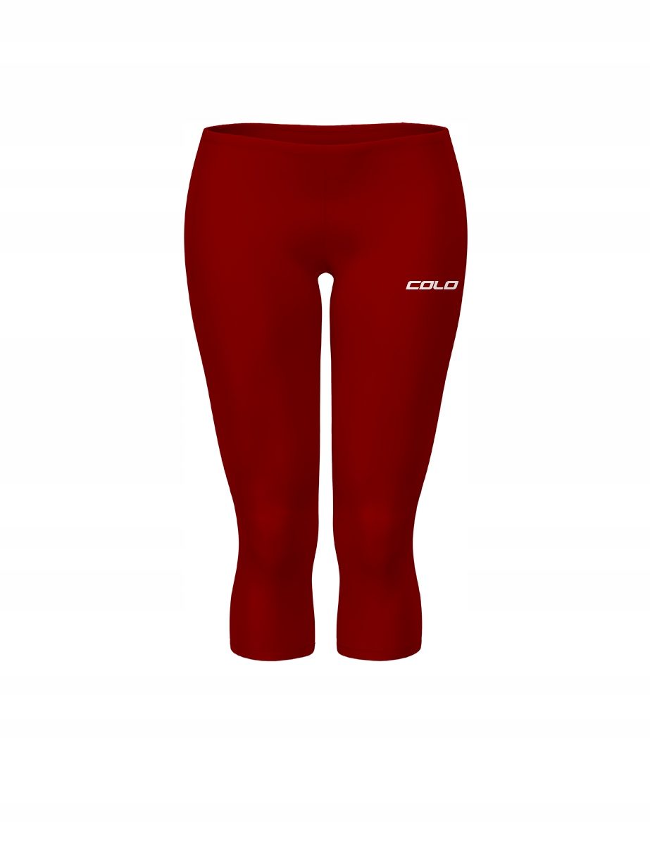 Legginsy Colo Spike 3/4 bordowe 34