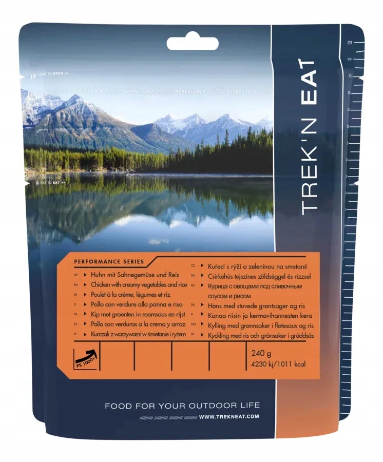 Liofilizat Trek'n Eat PS1000+ Kurczak w śmietanie z warzywami 240 g (960 g)