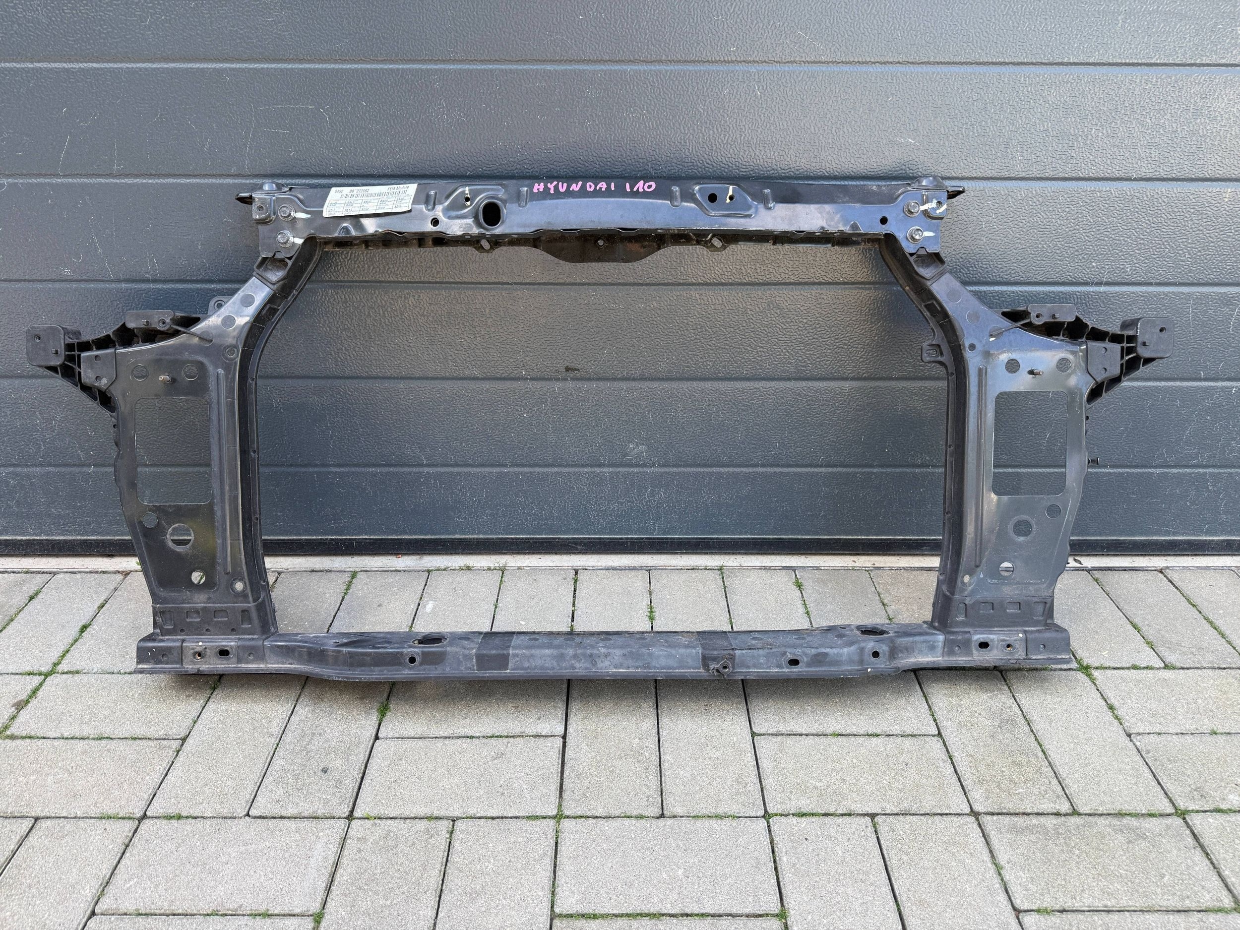 Hyundai I10 2 II 13- bar, wall front front