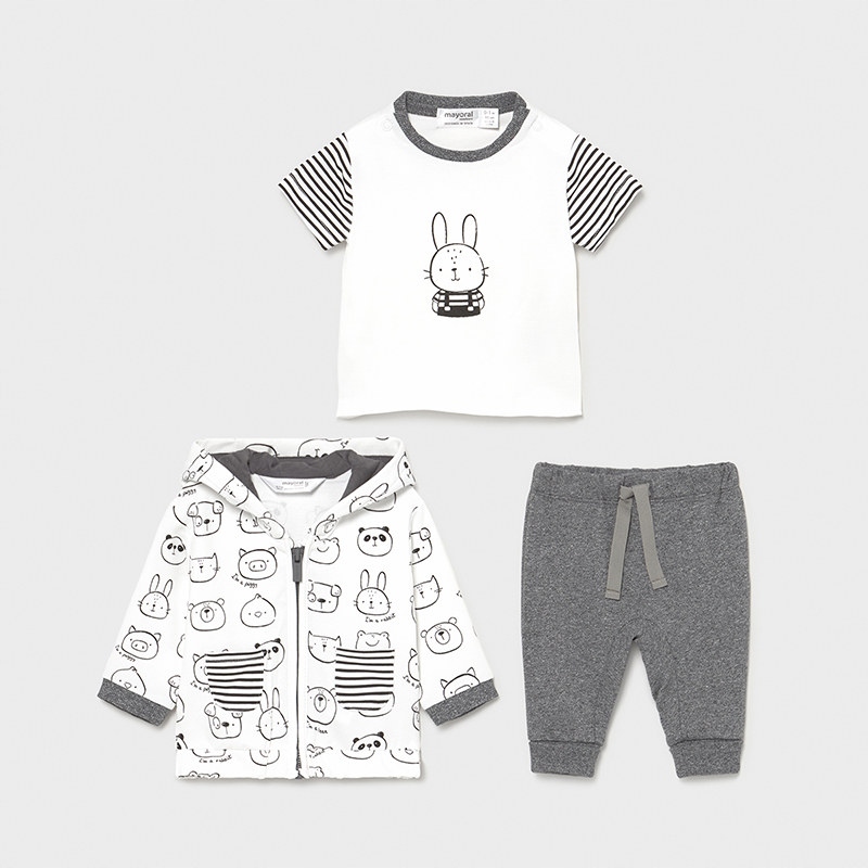

Mayoral|-20%|Dres 3 częściowy r.80,szary