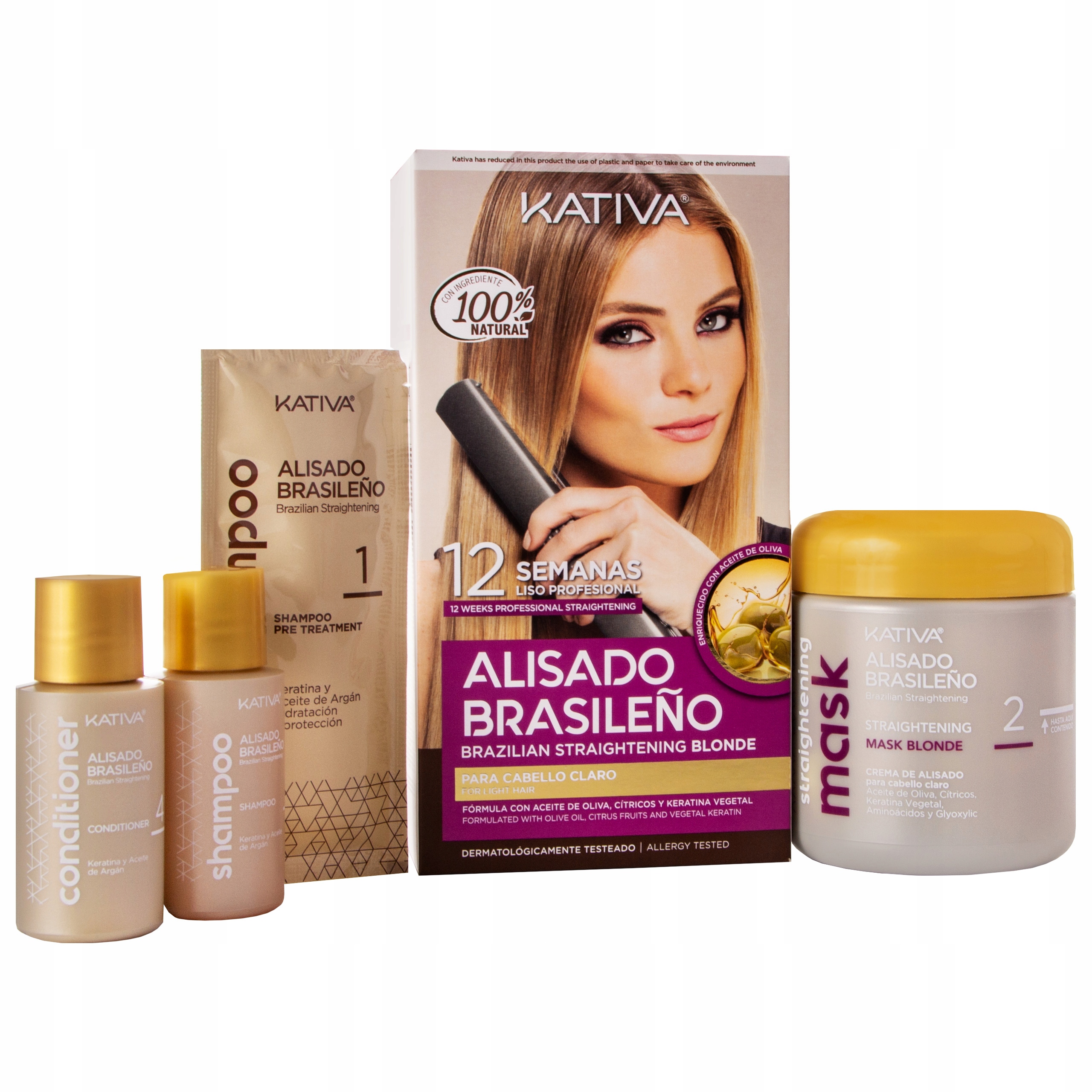 

Kativa Brazilian Straightening Blonde
