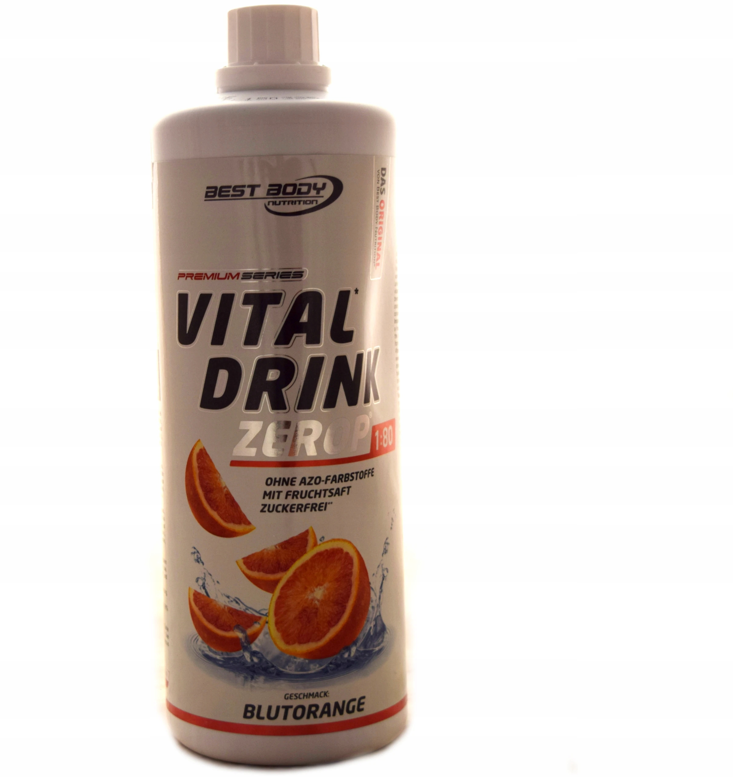 Levně Best Body Nutrition Low Carb Vital Drink 1000 ml Premium Series Bez Cukru