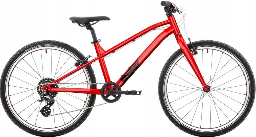 Rower Dziecięcy Rock Machine Riff Jr 24 Koła 24" Shimano 1X8 Fire Red