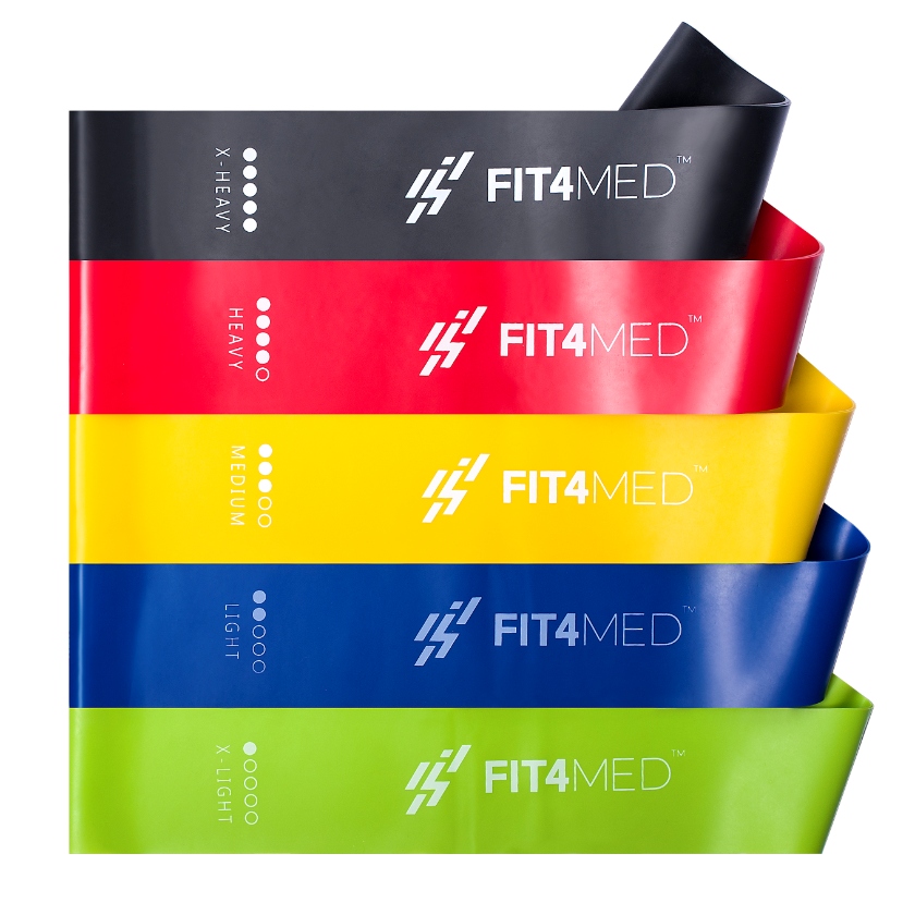 5 GUM ĆWICZEŃ MINI BAND FITNESS SKAKANKA BOKSERSKA Marka Fit4Med