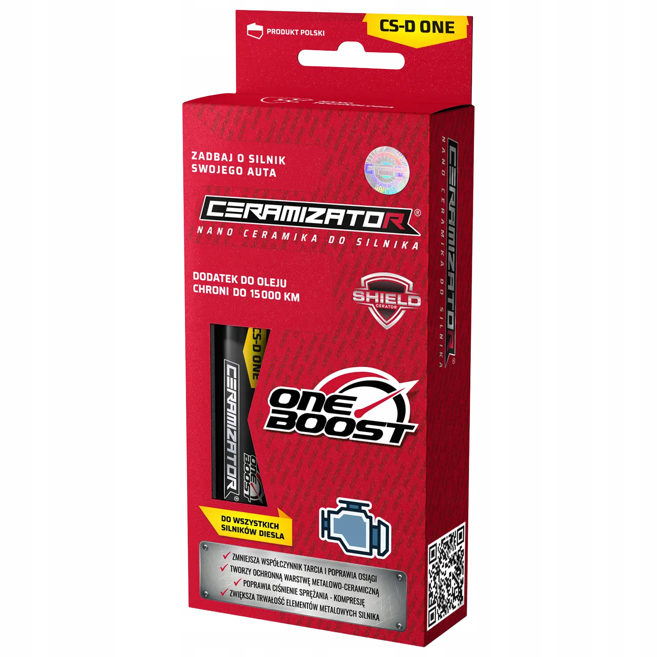 Ceramizator Diesel Cs-d One Boost Dodatek do oleju 10ml Regeneracja