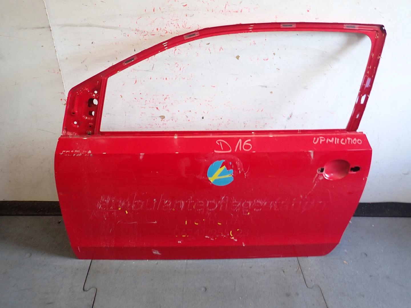 door front front left VW UP SEAT MII SKODA CITIGO 2012- 3D 1S3831311H