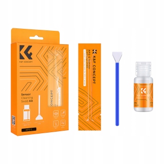 K&f Concept zestaw do czyszczenia matrycy Aps-c 10x swab 20 ml