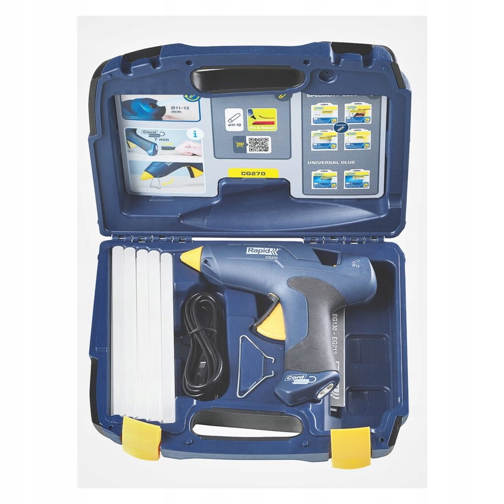 Pistolet do kleju CG270 rapid 25w + 10 wkładów Kod producenta 5001445