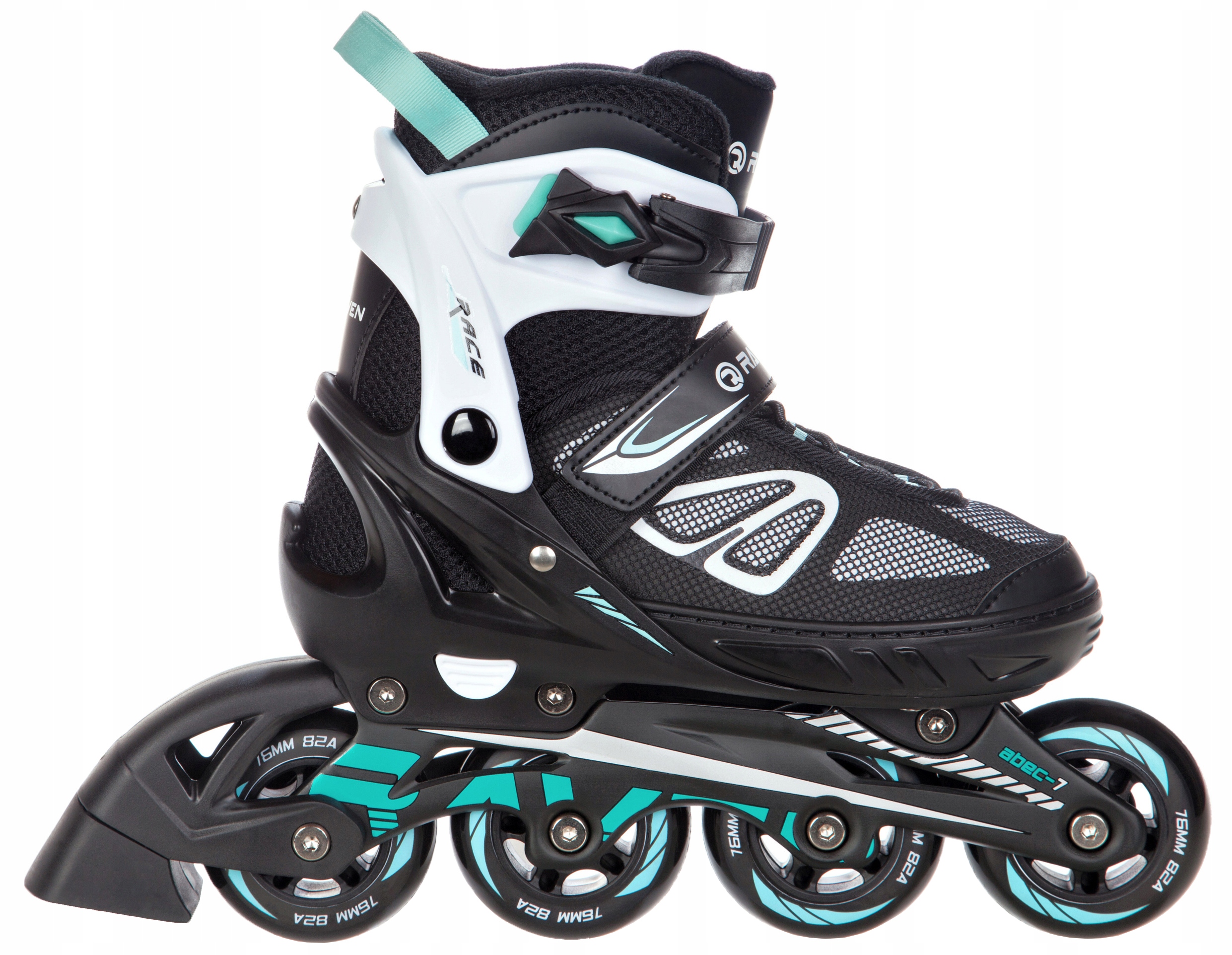 

Rolki Raven Advance Black/Mint 38-42 Kauczuk
