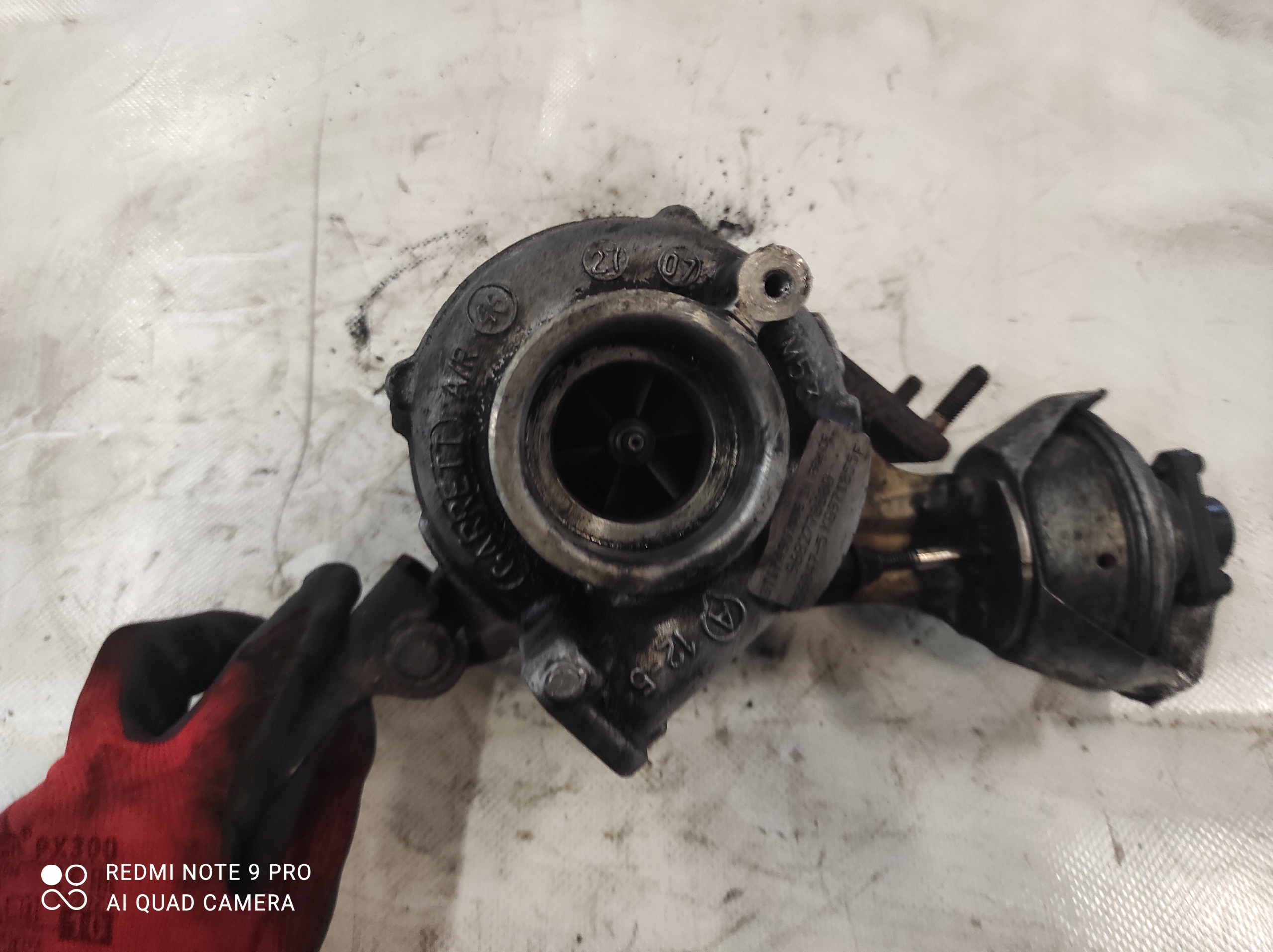 turbo PEUGEOT 407 SW 2.0 HDI