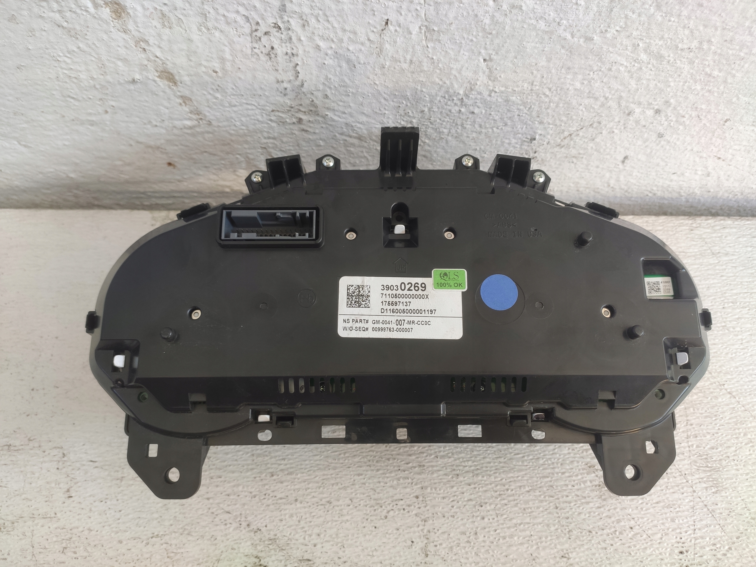 OPEL ASTRA K V 1.6CDTI dials clock ANGLIK