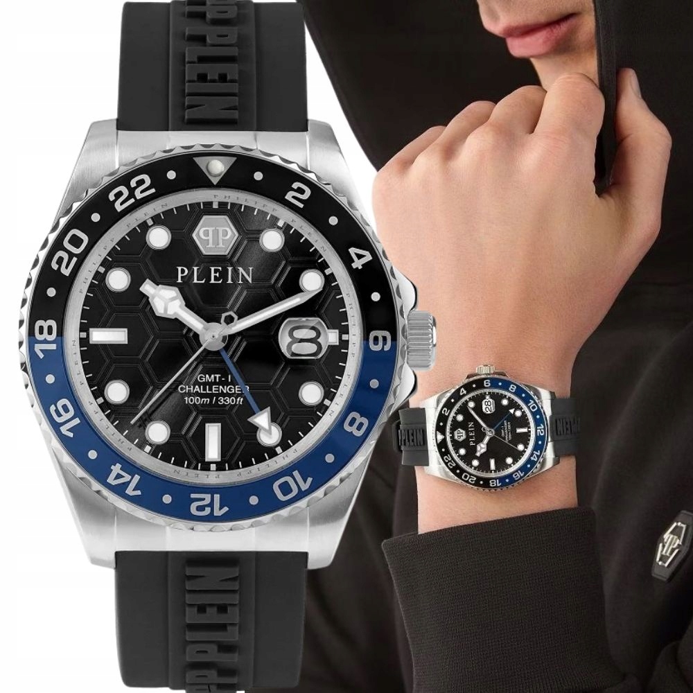 Originální Hodinky Philipp Plein Gmt-i Challenger Hyper Sport PWYBA0123