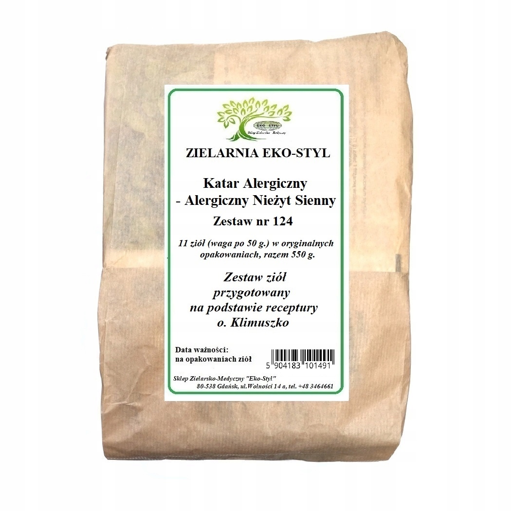 Katar Alergiczny- Zioła Eko-Styl/wg O.Klimuszko