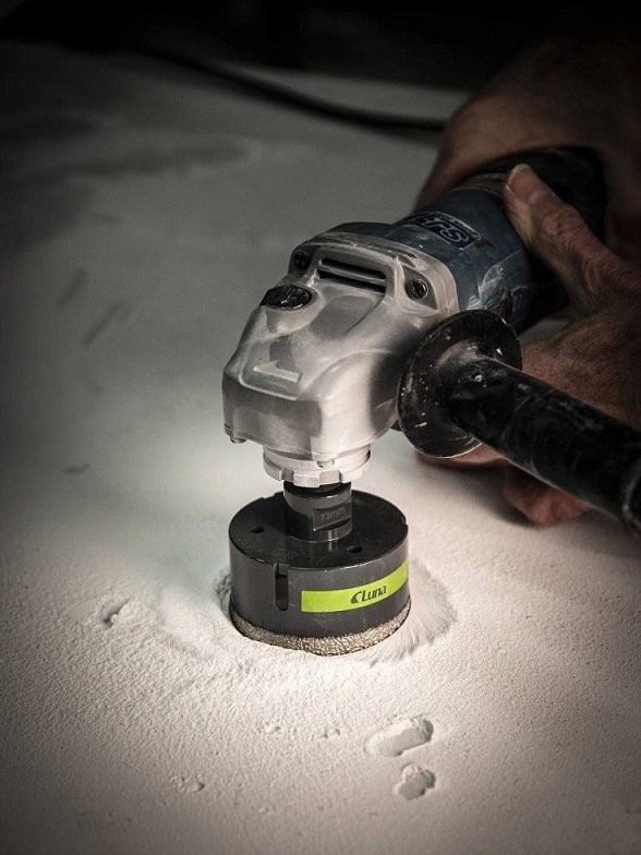 LUNA Wiertło diamentowe 76 mm M14 Marka Luna