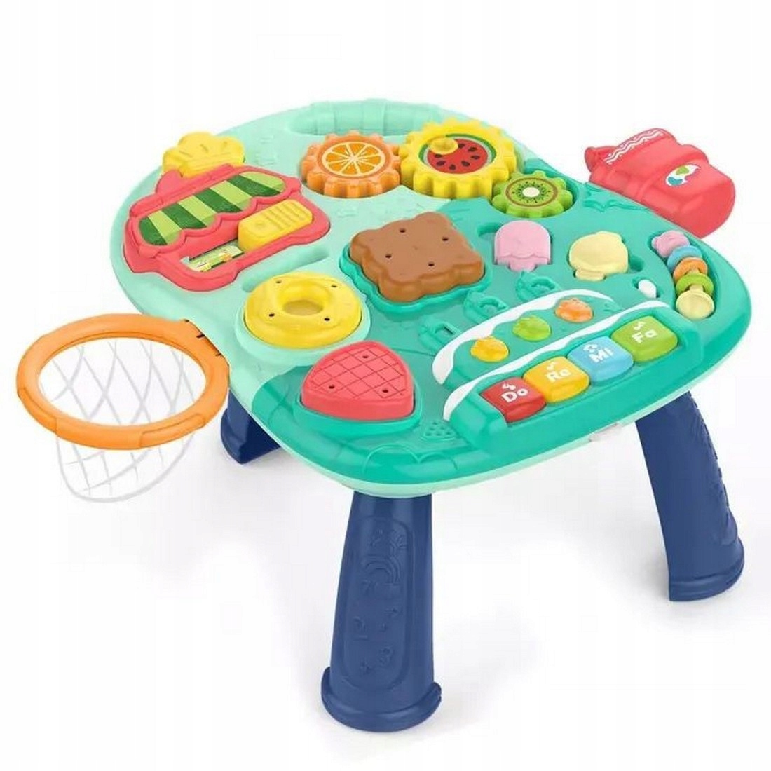 CHODZIK PCHACZ INTERAKTYWNY STOLIK JEŻDZIK PANEL EDUKACYJNY 2W1 PIANINKO Certyfikaty, opinie, atesty CE EN 71