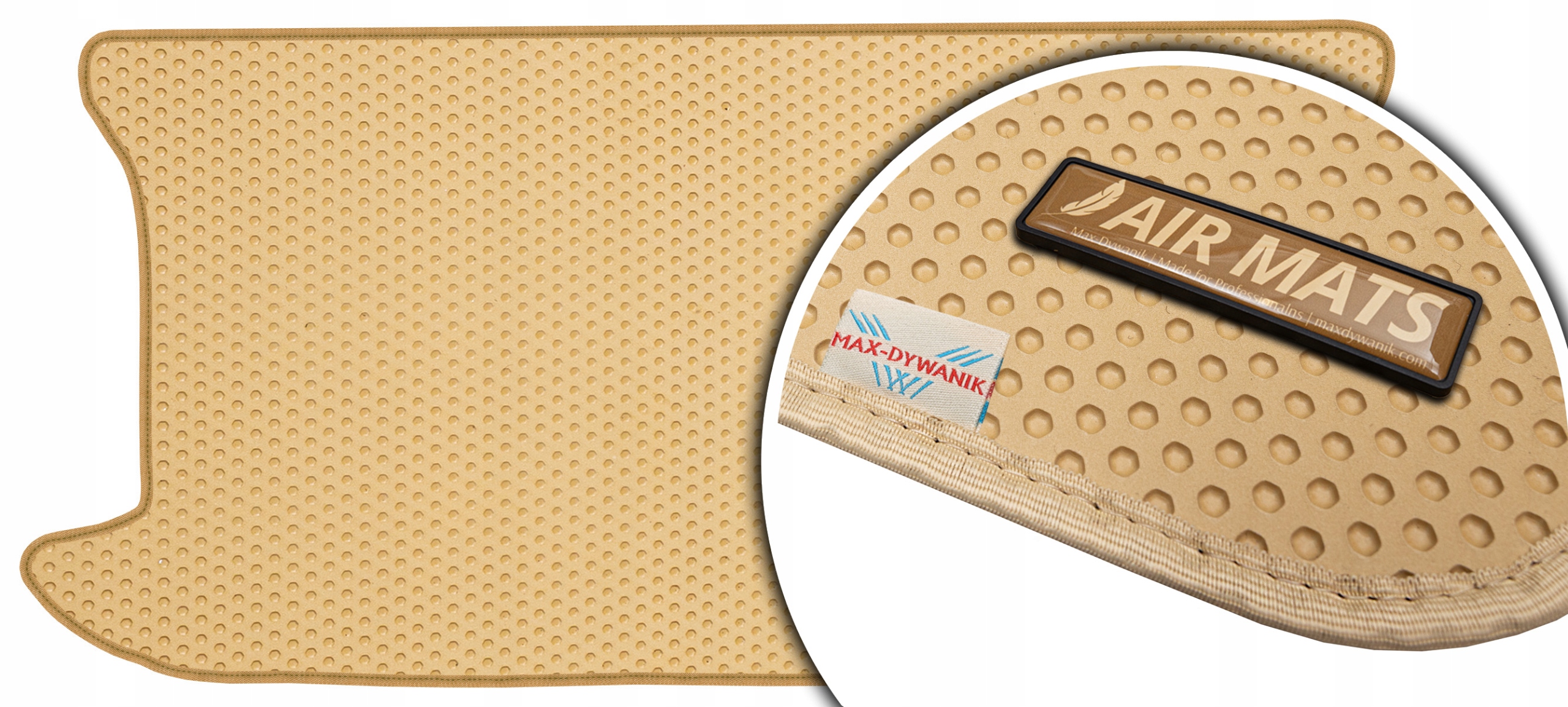 Toyota Yaris II Hatchback 2005-2011 Béžová rohož do kufru Eva Air Mats