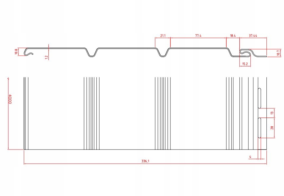 Podbitka panel pełny 4mb GALECO NOVA 1,18m2 czarny Stan opakowania zastępcze