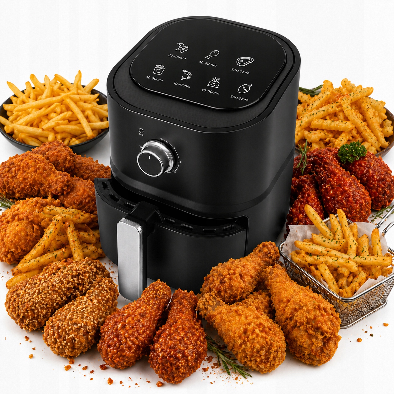 Fritéza Automobilová 24V 2.3L Kamion Air Fryer 250W