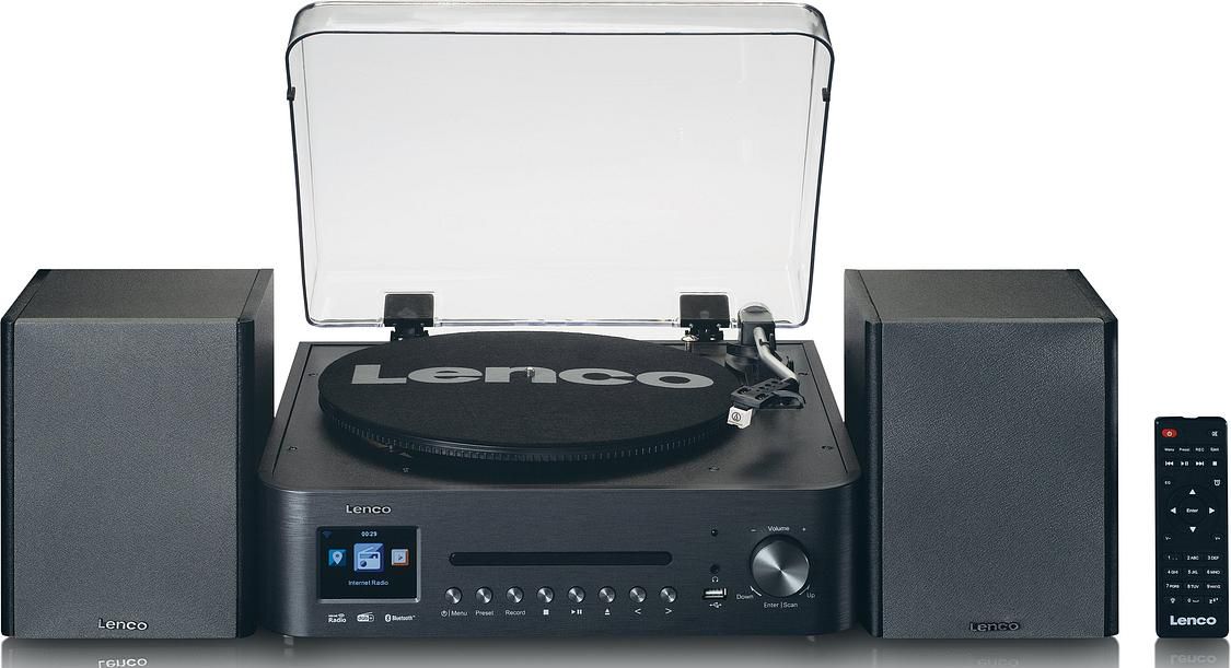 Radio Internetowe Lenco Gramofon DAB+ RDS WiFi USB SmartRadio Bluetooth Radio DAB FM internetowe