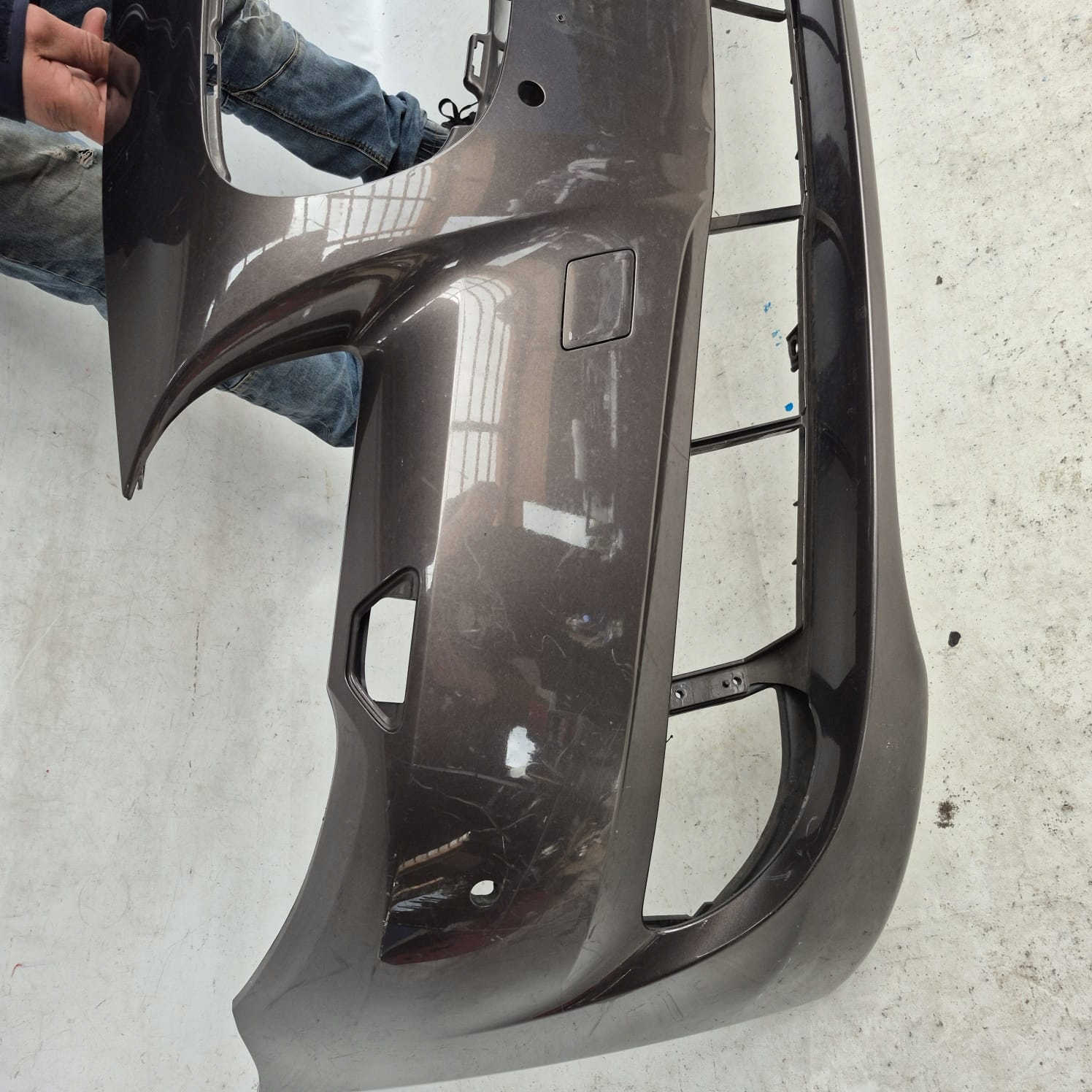 BMW 5 F10 F11 10-13 bumper front front washer PDC