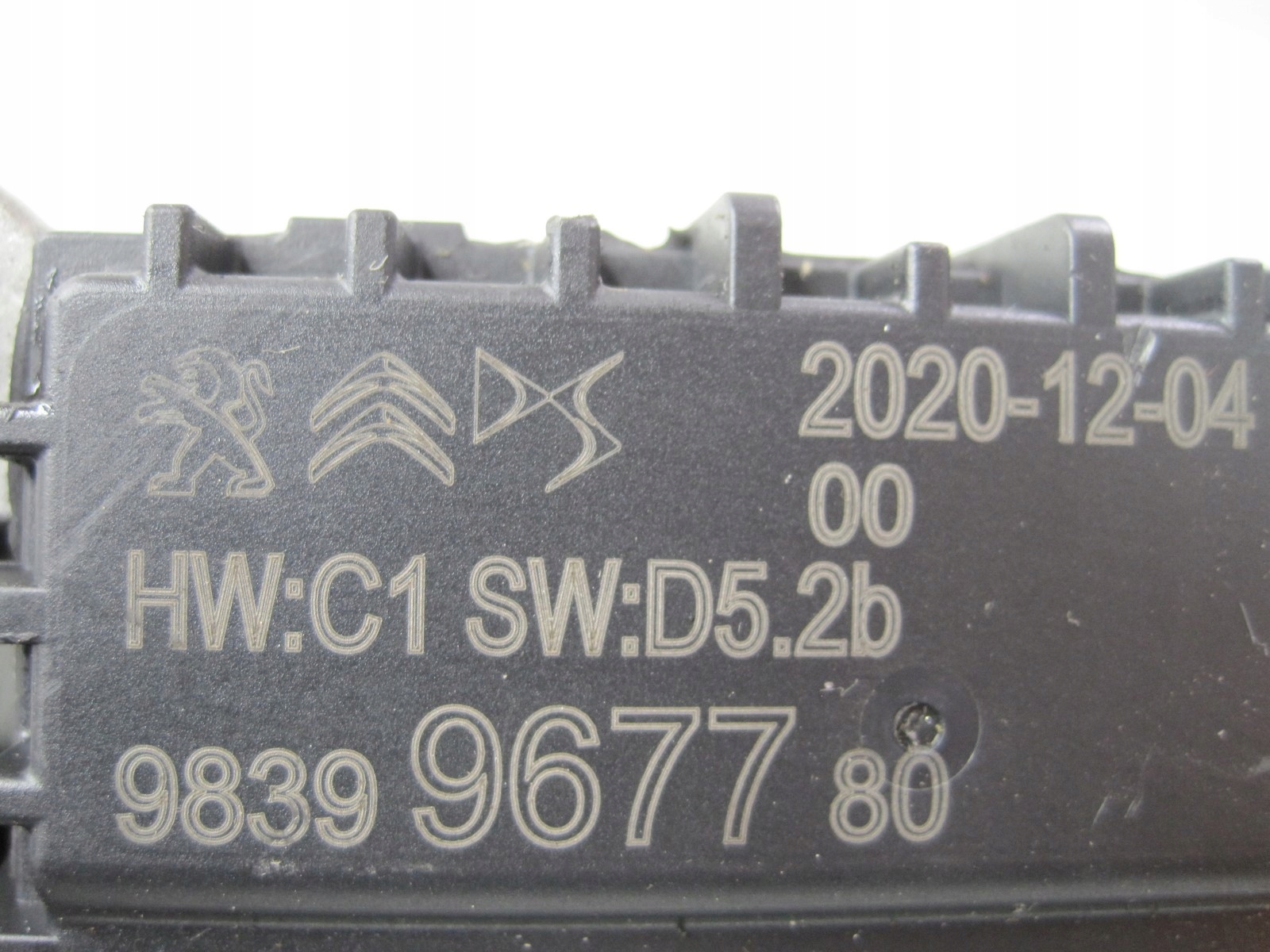 Moduł radar sensor Peugeot Citroen Opel 9839967780 Producent Peugeot OE