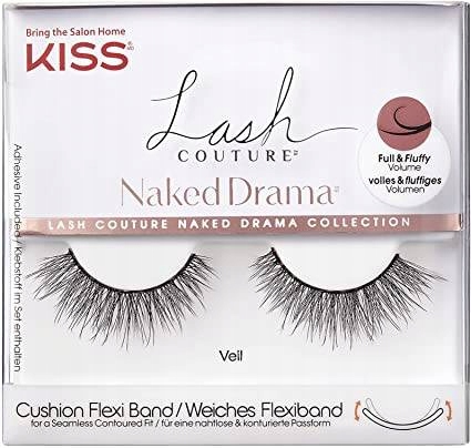 

Kiss rzęsy na pasku Naked Drama Lash Couture Veil