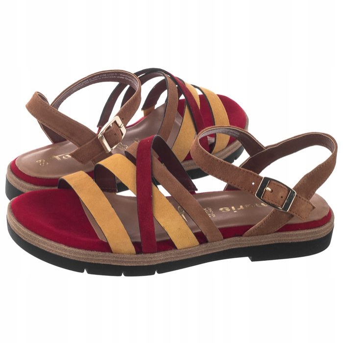 

Buty Damskie Sandały Tamaris Brązowe 1-28114-24