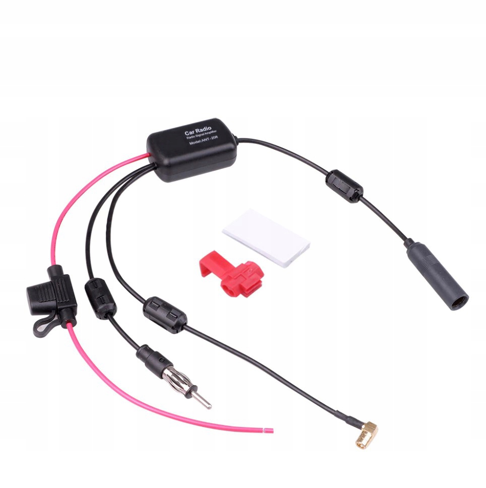 

Wzmacniacz Antenowy Sygnału Fm Radio 12V Dab+ /fm