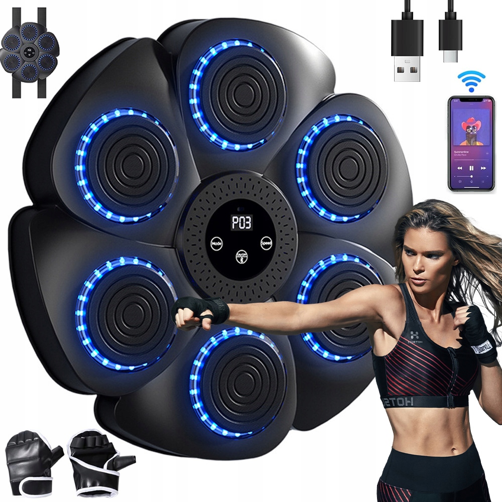 Inteligentní Hudební Bluetooth Boxer Pro Dospělé I Děti, Nastavitelná Rychlost