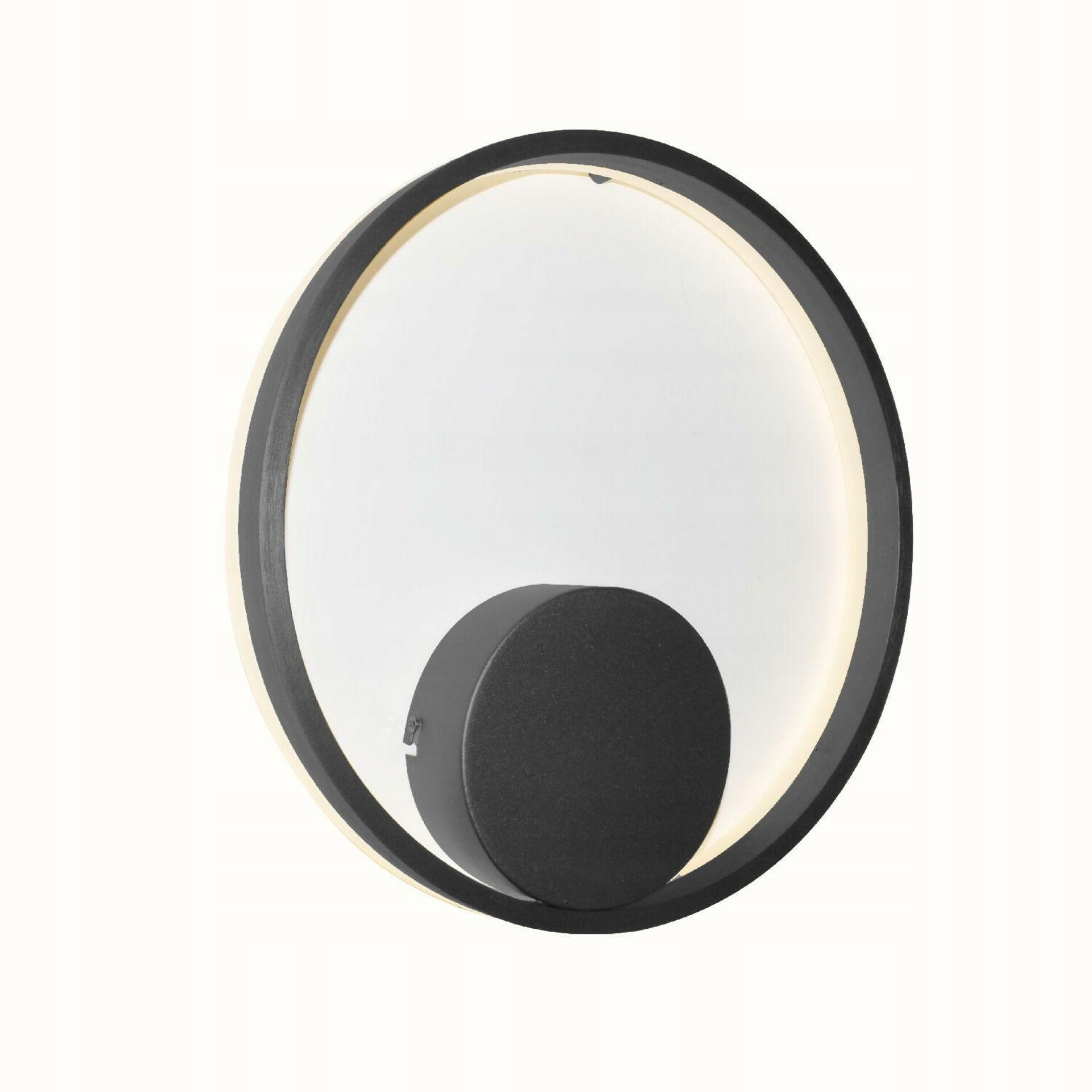 Azzardo AZ4705 nástenné svietidlo Halo 40 Wall Bk