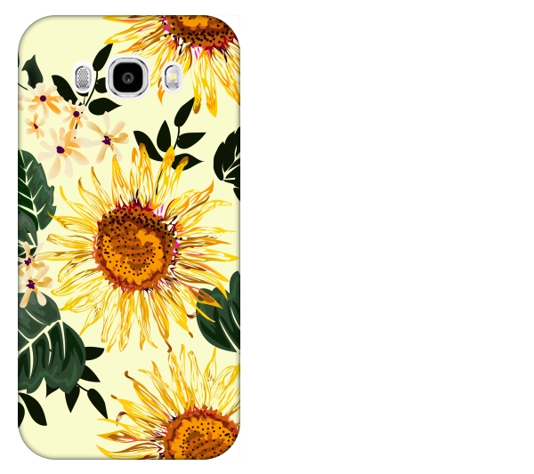 

Etui pokrowiec Samsung Galaxy J5 2016 Kwiat żółty