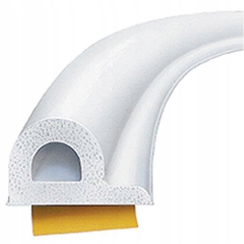těsnění ok.a dveř."P" 9x5.5mm Bí (100m)