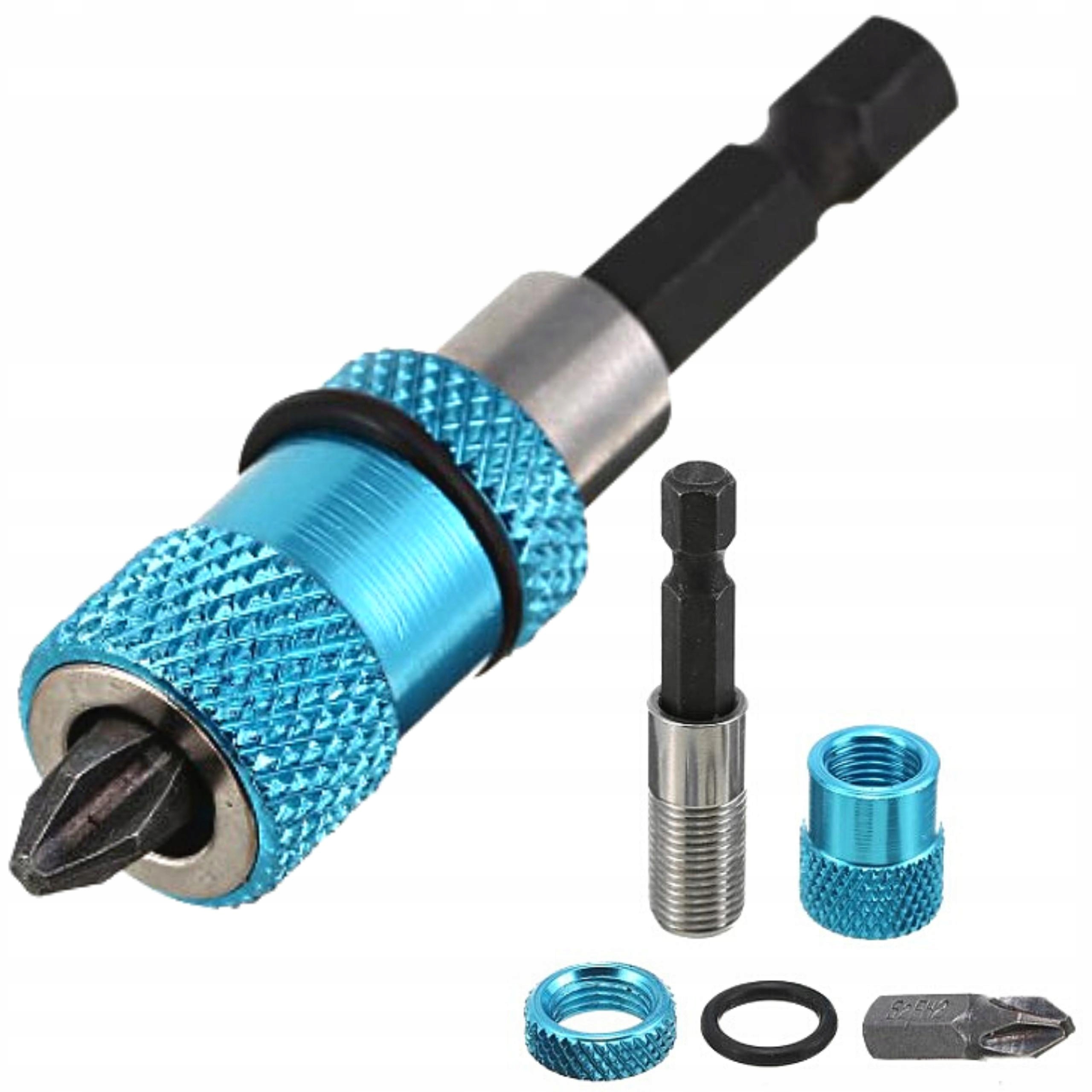 UCHWYT MAGNETYCZNY Z BLOKADĄ BITÓW 1/4 HEX DO G/K