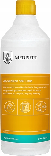 

Mediclean Medisept MC 580 Odkamieniacz zmywarek 1L
