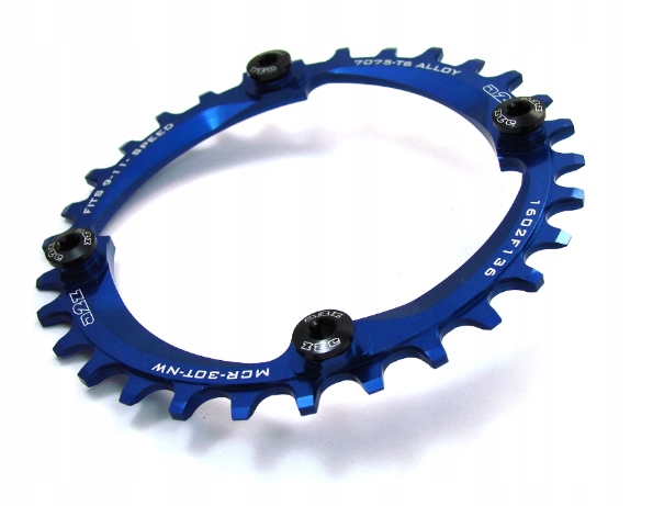 Zębatka a2z 30T Narrow Wide 104 Bcd Niebieska