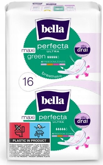 

Podpaski Bella Perfecta Ultra Maxi Green 16szt
