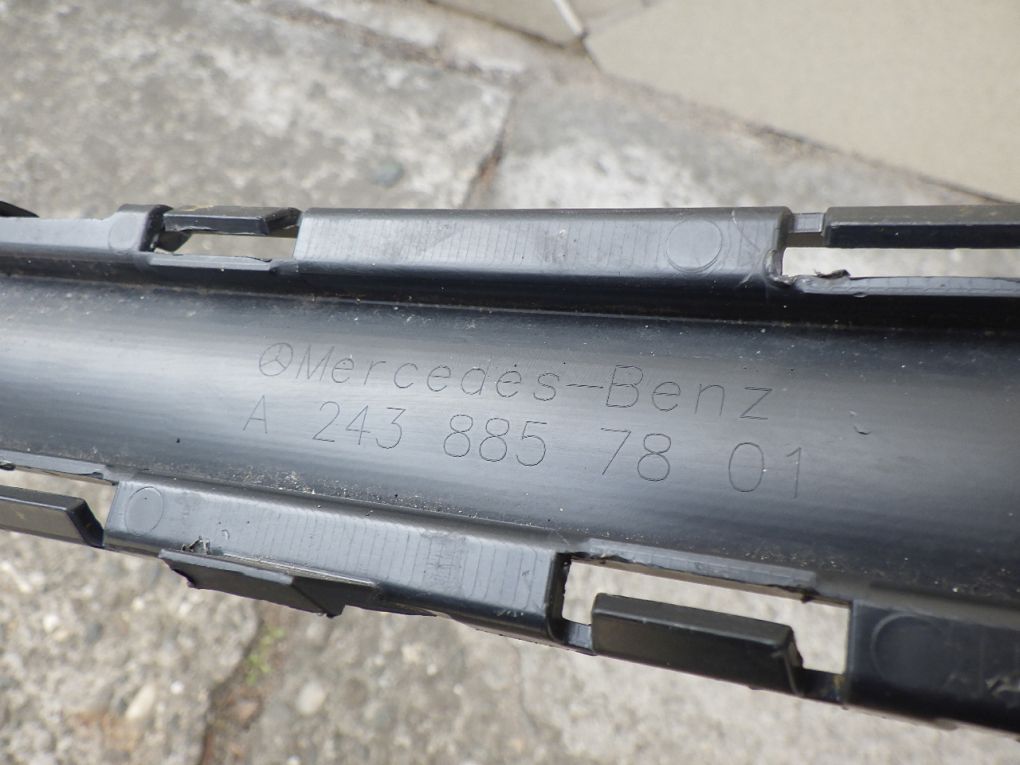 MERCEDES EQB X243 EQA H243 front bumper moulding