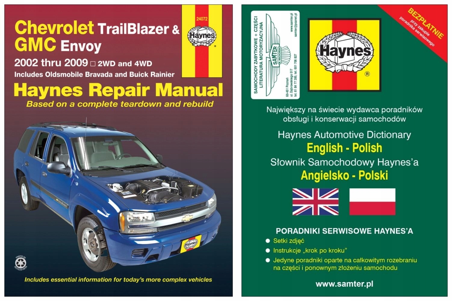 Chevrolet TrailBlazer GMC Envoy Oldsmobile Bravada