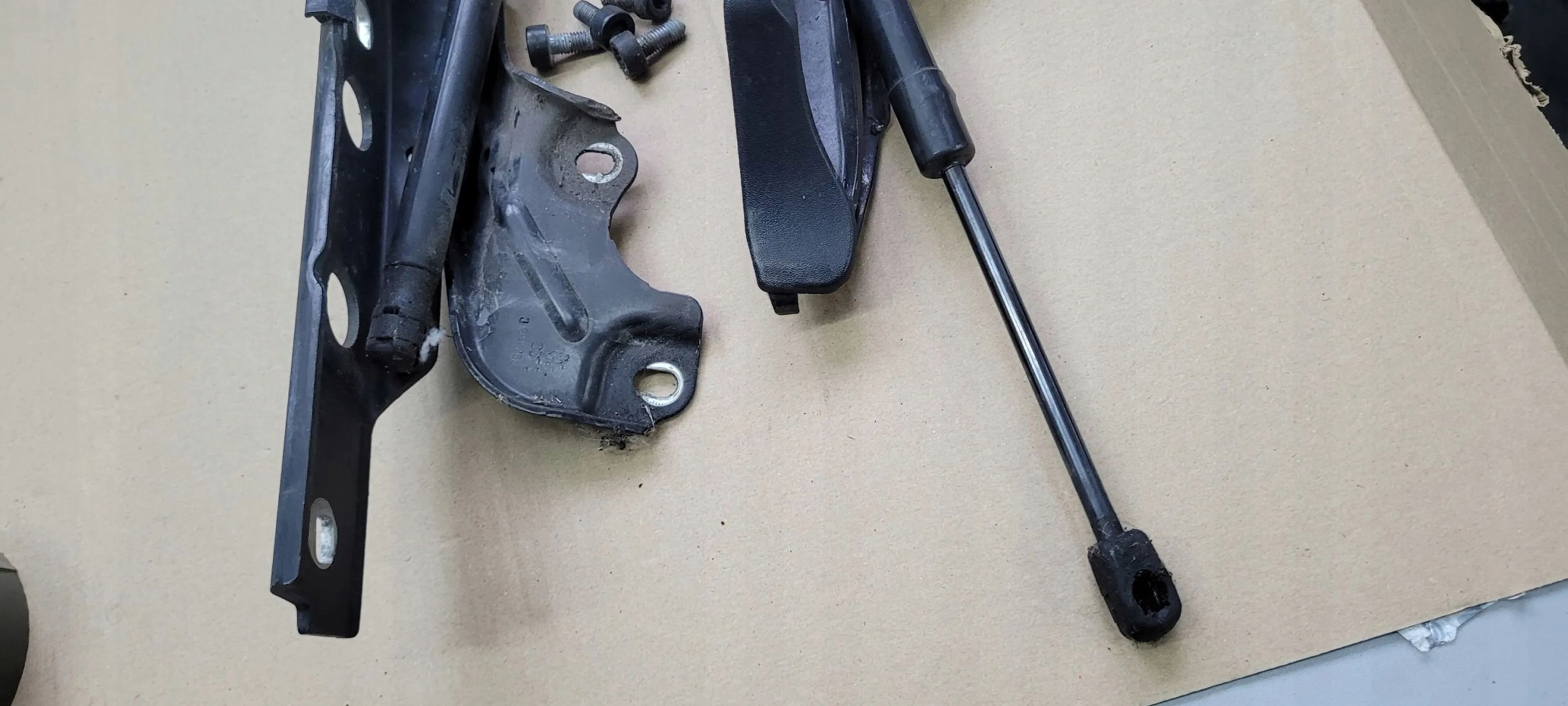 A6 C7 4G hinge bonnet hinges left right 2X LY8X A7 4G
