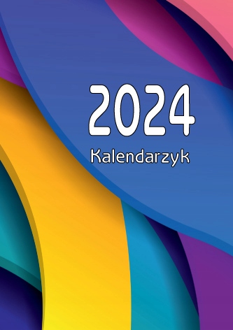 TERMINARZ KALENDARZ KIESZONKOWY TYGODNIOWY M8 75X105 MM 2024 Producent Beskidy