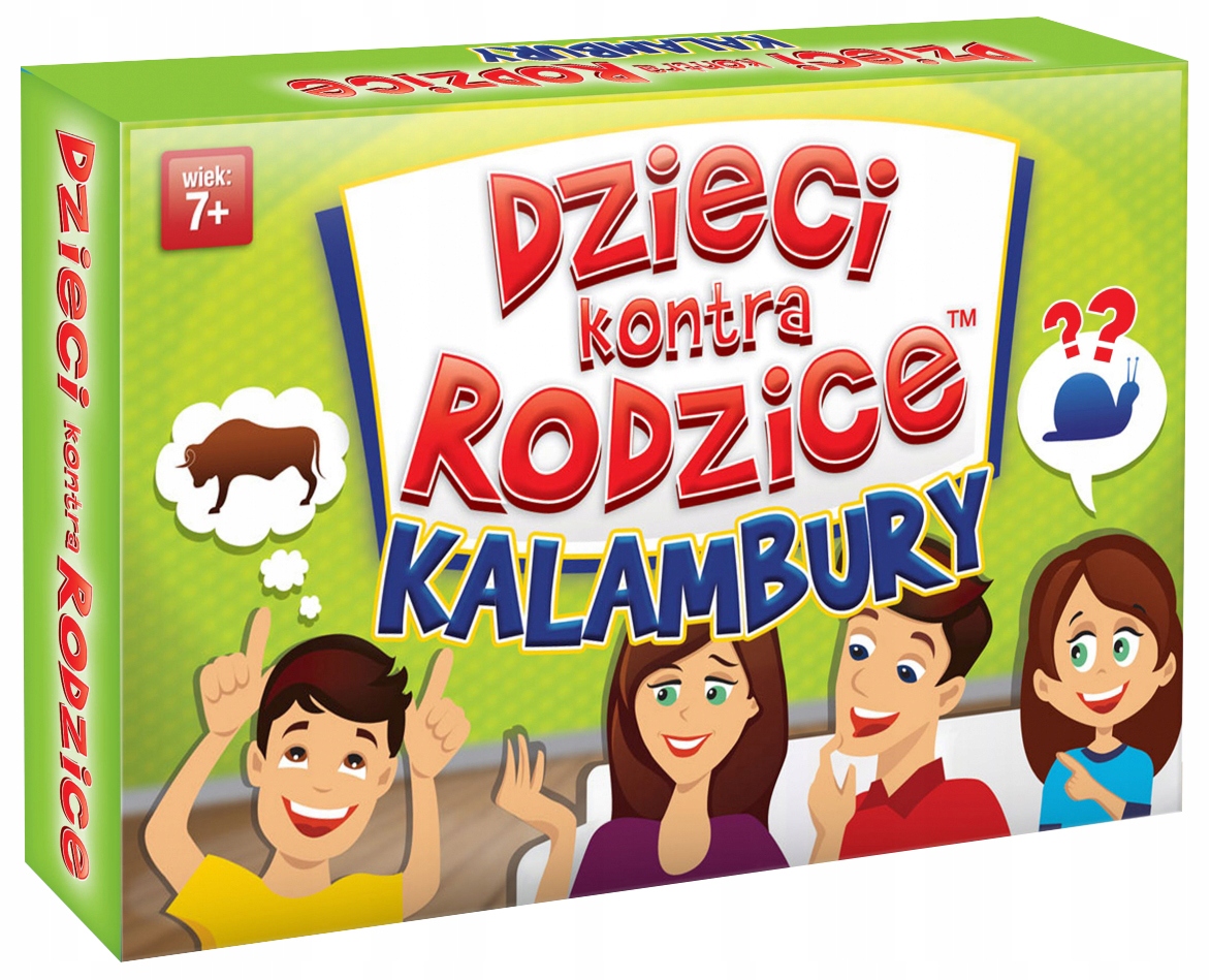 

Dzieci Kontra Rodzice Kalambury Gra rodzinna