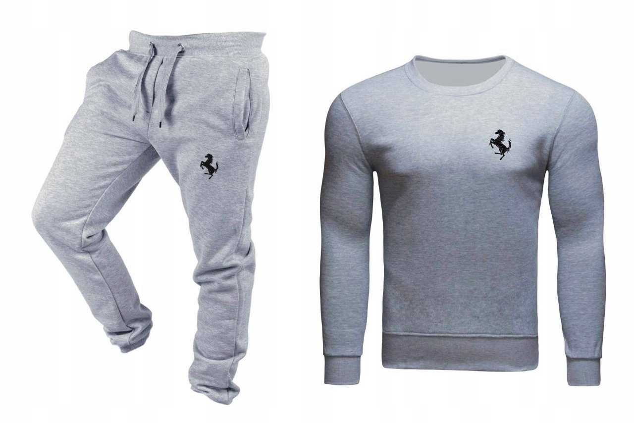 Tepláková Souprava Teplákovka Bez Kapuce Bez Kapuce Šedá XXL