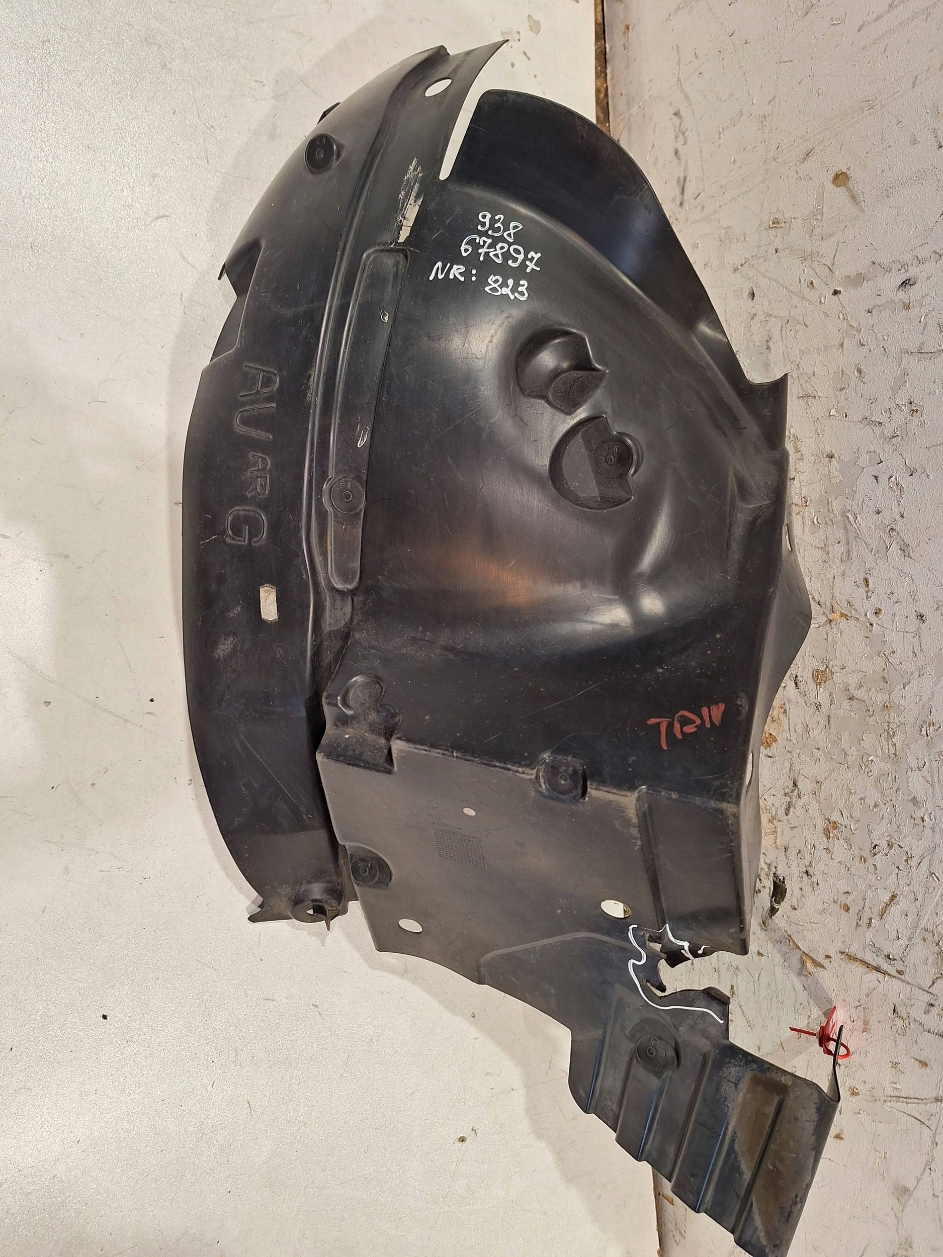 mudguard front left 93867897 RENAULT TRAFIC III VIVARO B 2014