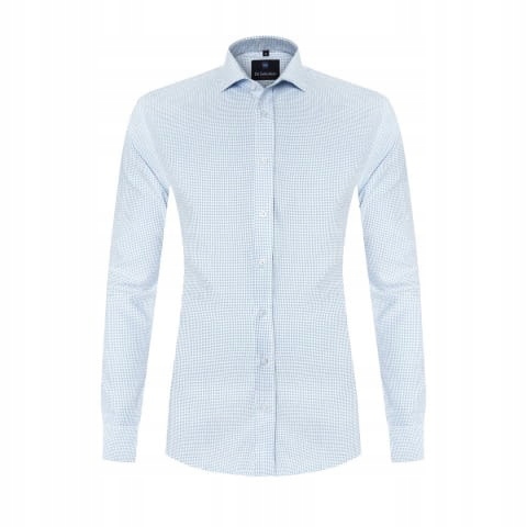 Pánská Košile DI Selentino Modrá Dubrovnik Slim Shirt: 39