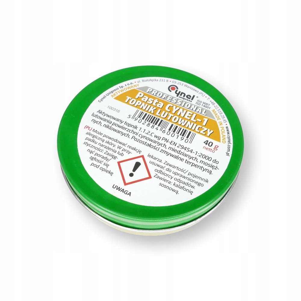 Паяльная паста Cynel Cynel-1 40 г