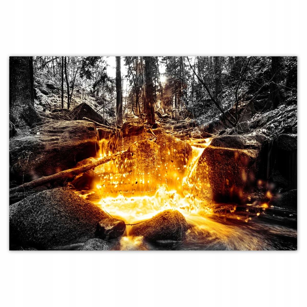 Plakáty 200x135 Horská říčka Krajina