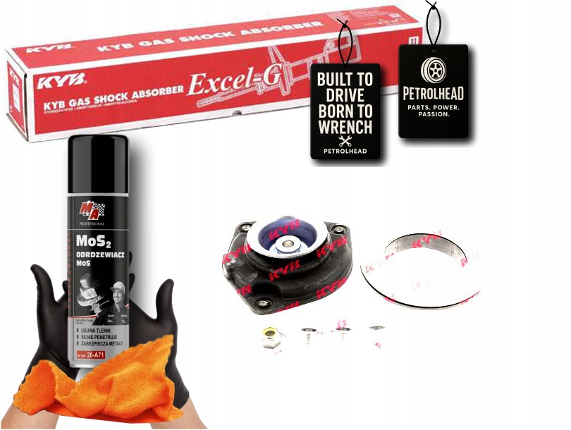 Polštář Tlumiče Přední L Nissan Qashqai I Renaul #Petrolhead Pro+ Kit1